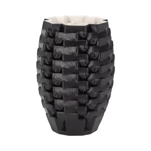OLIVERSTONE BLACK VASE 11 (IN) 1