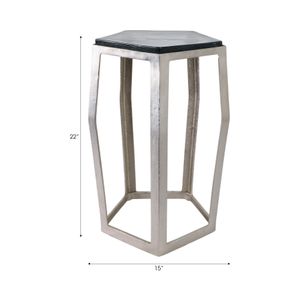 HANNAHVALE SILVER TABLE 22 (IN) 9