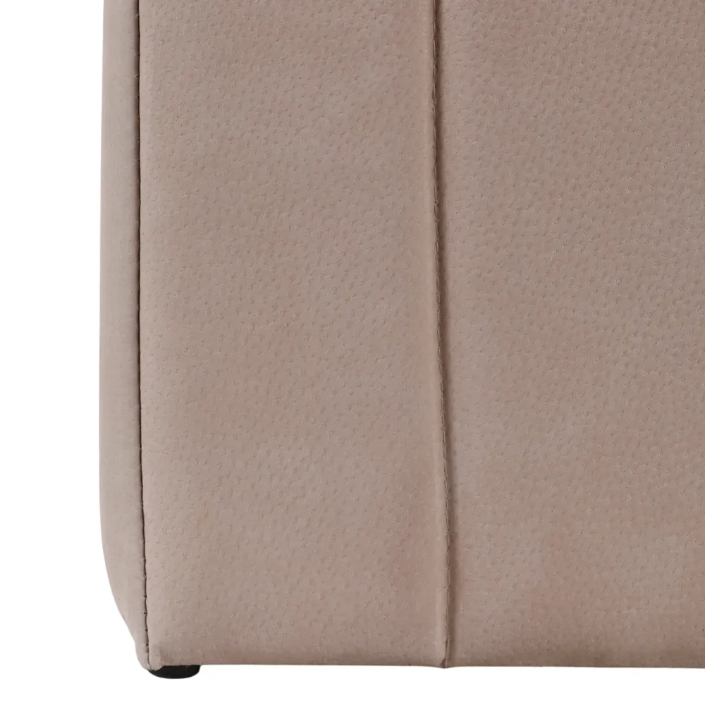BRAECLIFF TAN OTTOMAN 19 (IN)