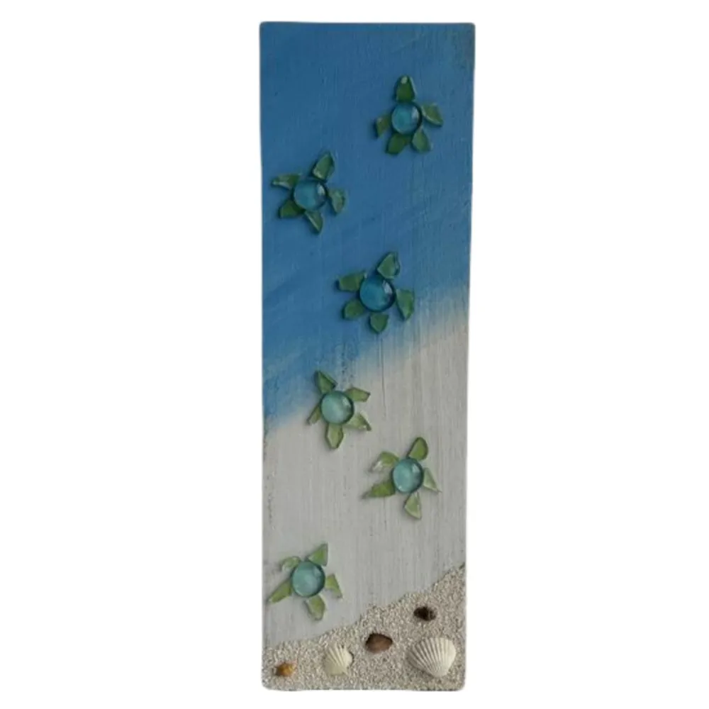 15" TURTLE WALL PLAQUE