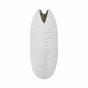 LOCHFORD WHITE VASE 12 (IN) 4