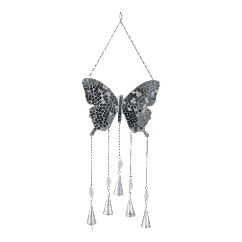 NOVASIDE SILVER WIND CHIME 27 (IN)
