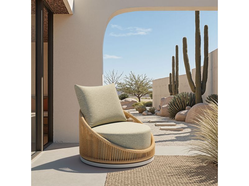 Cabana Swivel Chair Multicolor 2