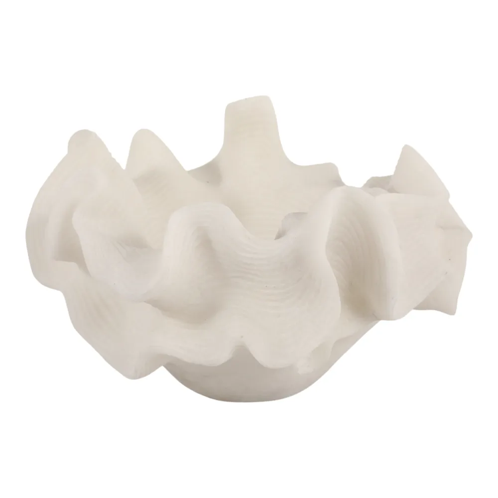 GARFIELDOAK WHITE BOWL 8 (IN)