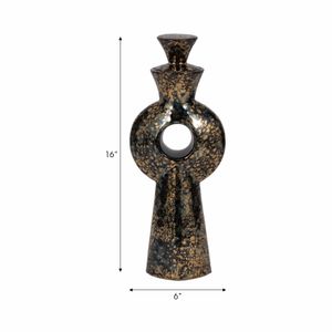 BARTONFIELD BROWN VASE 16 (IN) 8
