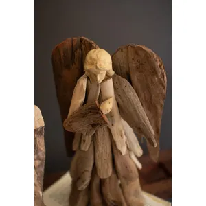 Set of 2 Driftwood Angels 5