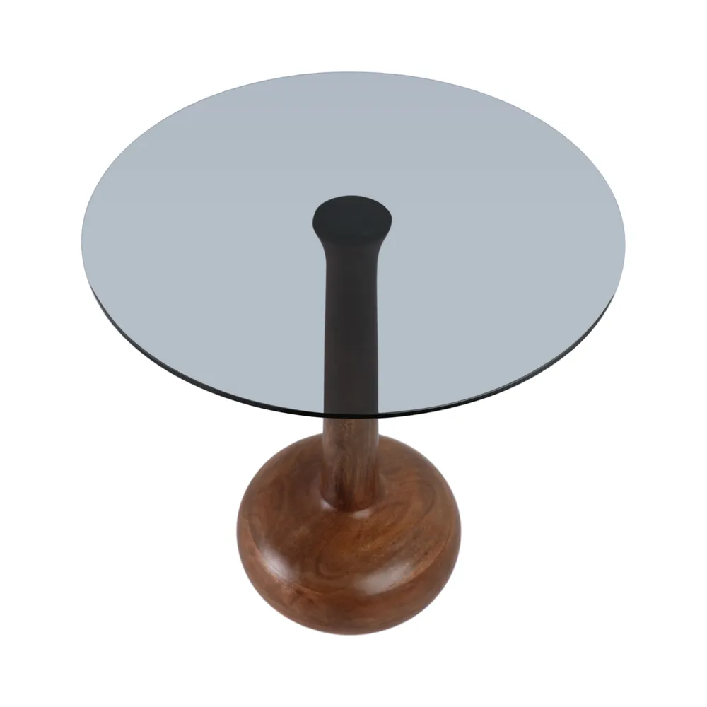 BAKERFIELD BROWN TABLE 21 (IN)