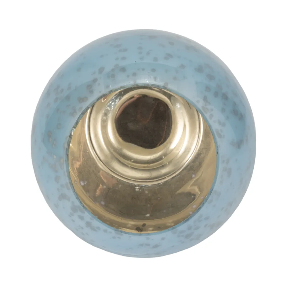 BRAEHAM BLUE CANDLE HOLDER 13 (IN)