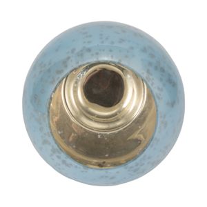 BRAEHAM BLUE CANDLE HOLDER 13 (IN) 6