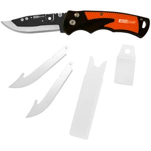 AccuSharp 3" Replaceable Blade Razor Knife - Orange 2