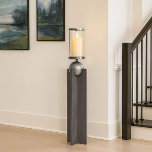 HOLDENSHAW GRAY CANDLE HOLDER 42 (IN) 13