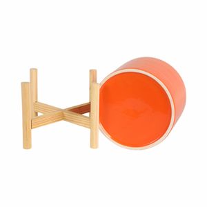 PEYTONFORD ORANGE PLANTER 9 (IN) 9