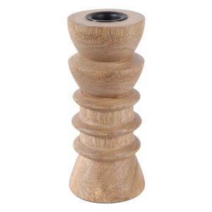 BREEVIEW TAN CANDLE HOLDER 6 (IN) 5