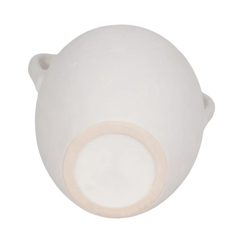 LAYLAFORD WHITE VASE 10 (IN)