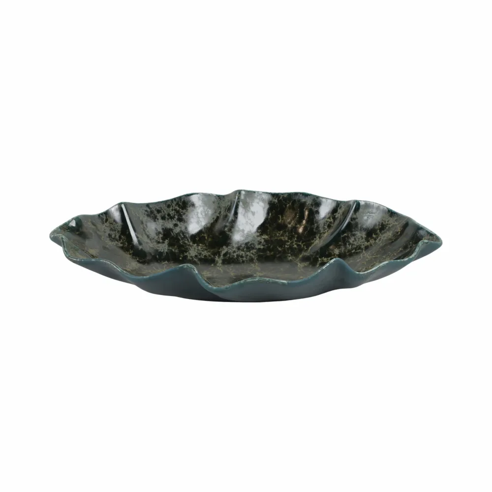 WAYLANDCROSS GREEN BOWL 4 (IN)