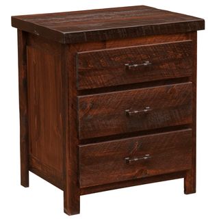 WoodShop XL Three Drawer Nightstand - Hardware Choice:  TBD