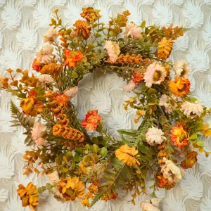 Marigold Meadow 6.5in Candle Ring 1