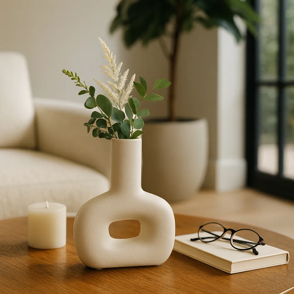 FELIXOAK IVORY VASE 8 (IN)