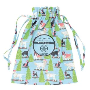Merry Dogs Cotton Night Shirt 4