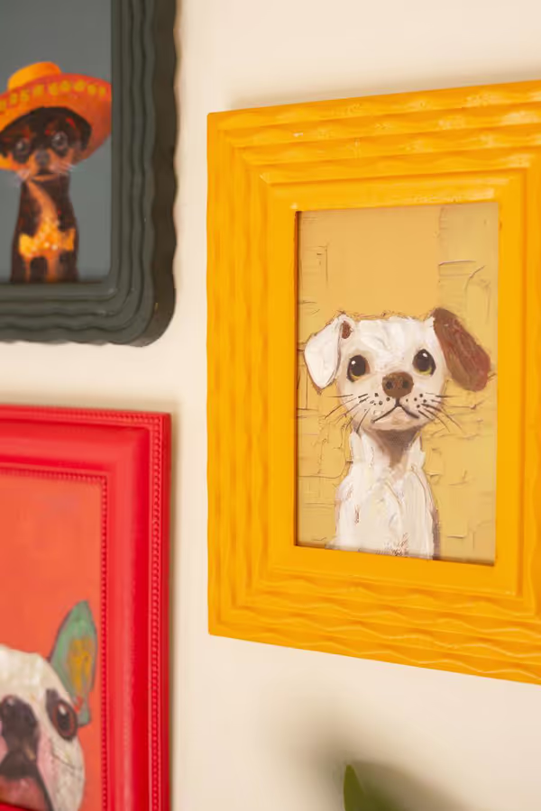 Set of 3 Dog Paintings