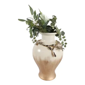 HOPEPORT GOLD VASE 19 (IN) 3