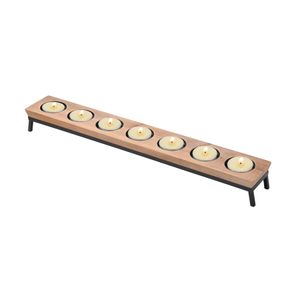 Drew Candleholder Centerpiece - Natural 9