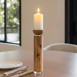 DOVERWELL BROWN CANDLE HOLDER 14 (IN) 10