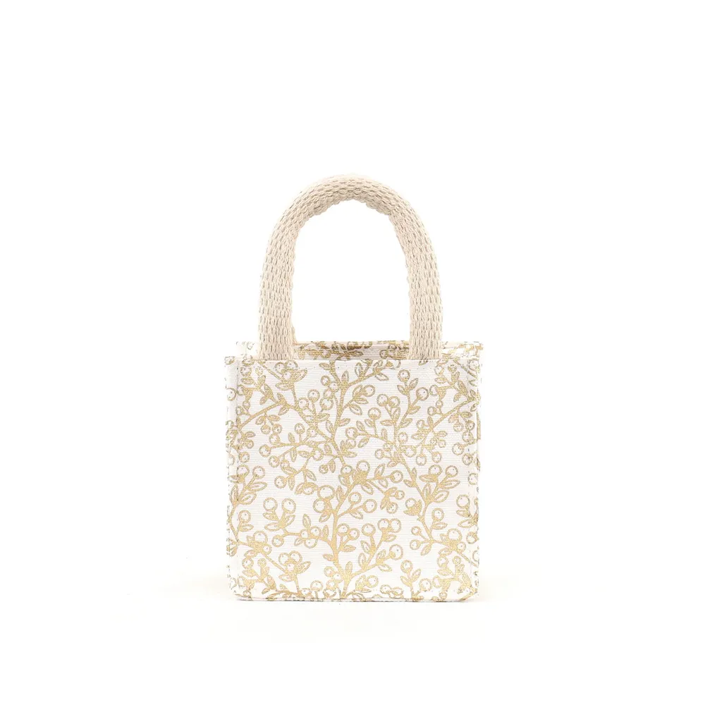 Juniper Gold Metallic Small Tincy Wincy Reusable Gift Bag