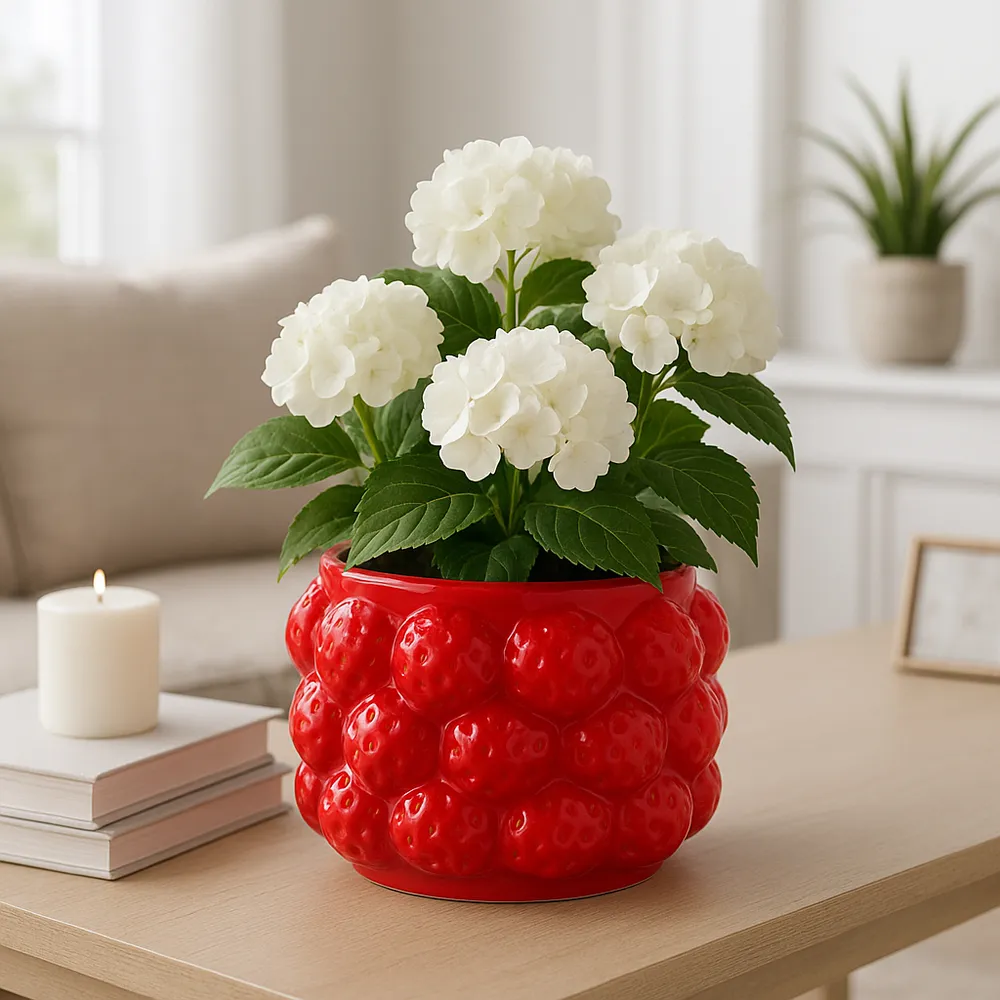 CALWIND RED PLANTER 5 (IN)