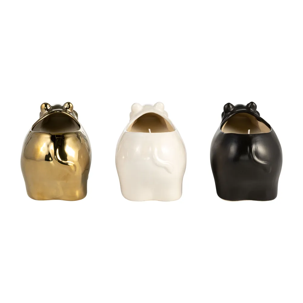 ARNETTCLIFF SET OF 3 ORANGE GOJI BERRY CANDLE 4 (IN)