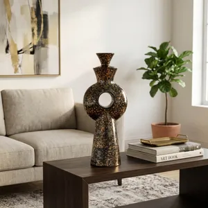BARTONFIELD BROWN VASE 16 (IN) 11