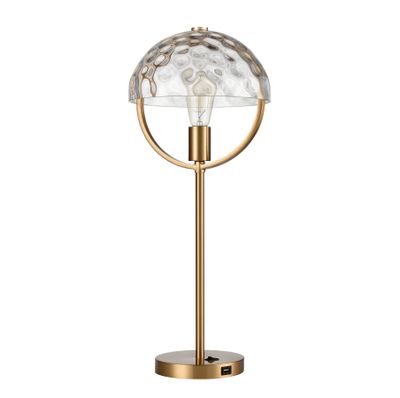 Parsons Avenue 24″ High 1-Light Desk Lamp - Aged Brass