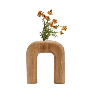 GUNNWORTH BROWN VASE 10 (IN) 5