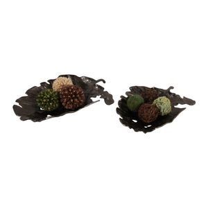 DECLANLAKE SET OF 2 BRONZE BOWLS 4 (IN) 3