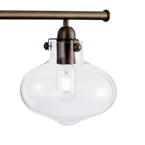 Clara 22.75'' Wide 2-Light Vanity Light - Architectural Bronze 4