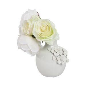 RYLANBEACH WHITE VASE 7 (IN) 3