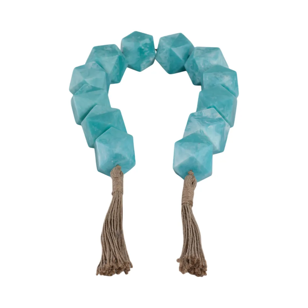 JORDANTON BLUE BEAD 2 (IN)