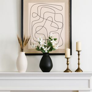 SAGEVIEW BLACK VASE 16 (IN) 11