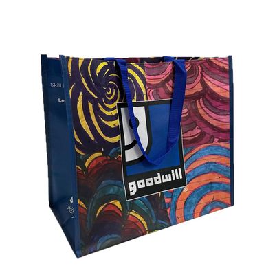 CUSTOM LAMINATED SMALL PROMO TOTE (60-90 DAY TURNAROUND)