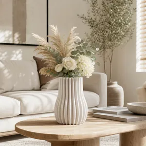 FIONAGROVE IVORY VASE 9 (IN) 12