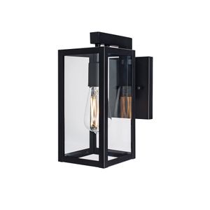 Capture 11'' High 1-Light Outdoor Sconce - Matte Black 1