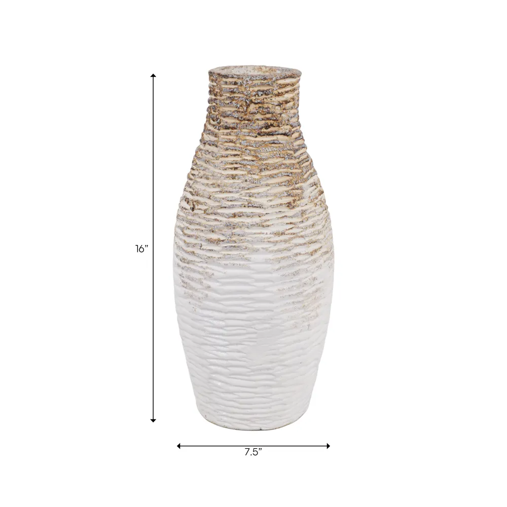 NOVALAKE BROWN VASE 16 (IN)