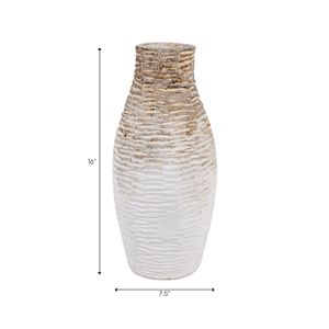 NOVALAKE BROWN VASE 16 (IN) 10