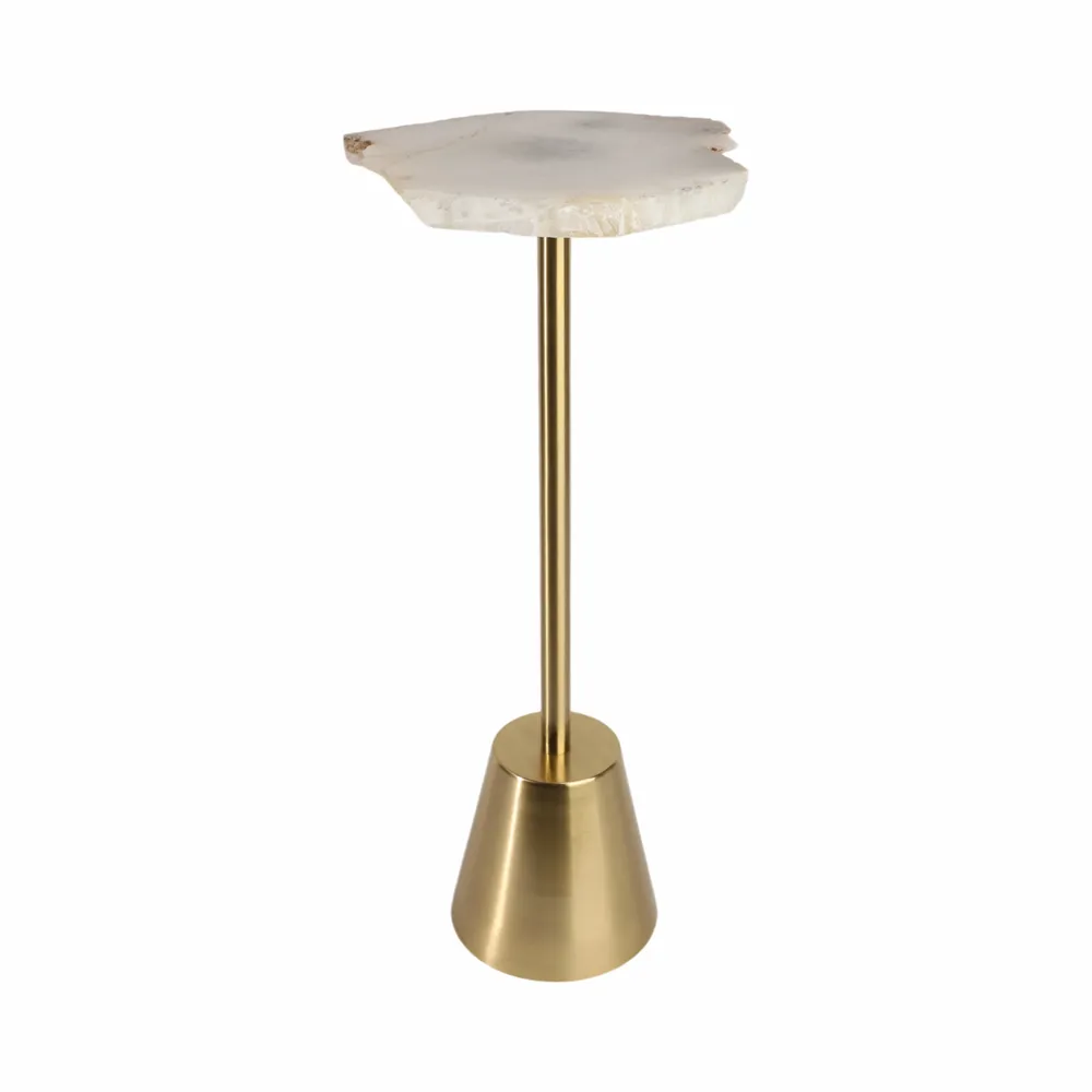 GASTONLEY GOLD TABLE 27 (IN)