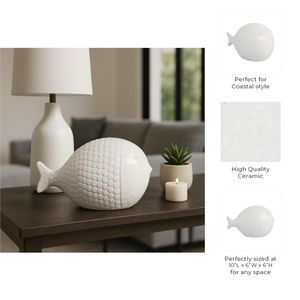 ELLIOTDALE WHITE DECOR 6 (IN) 10