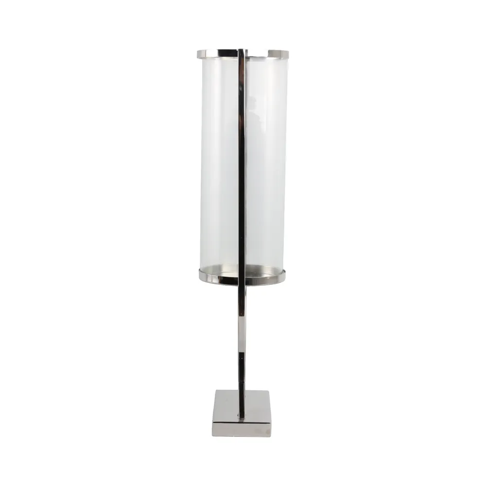 OLIVERHAVEN SILVER CANDLE HOLDER 27 (IN)