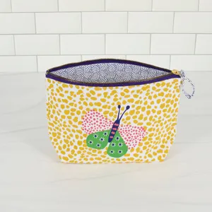 Bloom & Flutter Essential Canvas Pouch Set of 2  4
