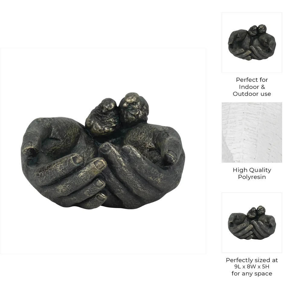 GLENNSHAW BRONZE BIRDING 5 (IN)