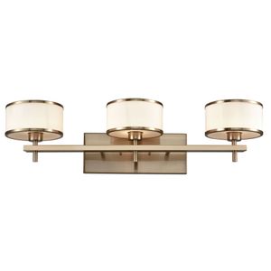 Utica 29'' Wide 3-Light Vanity Light - Satin Brass 1