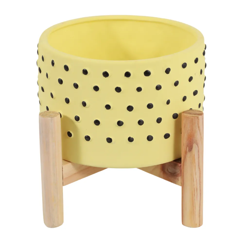 COLECREST YELLOW PLANTER 6 (IN)